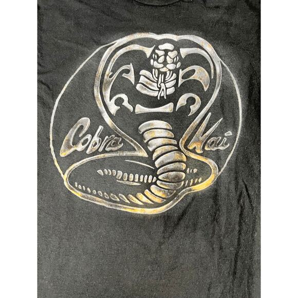 men's medium Cobra Kai Karate Kid good condition black - Picture 4 of 9